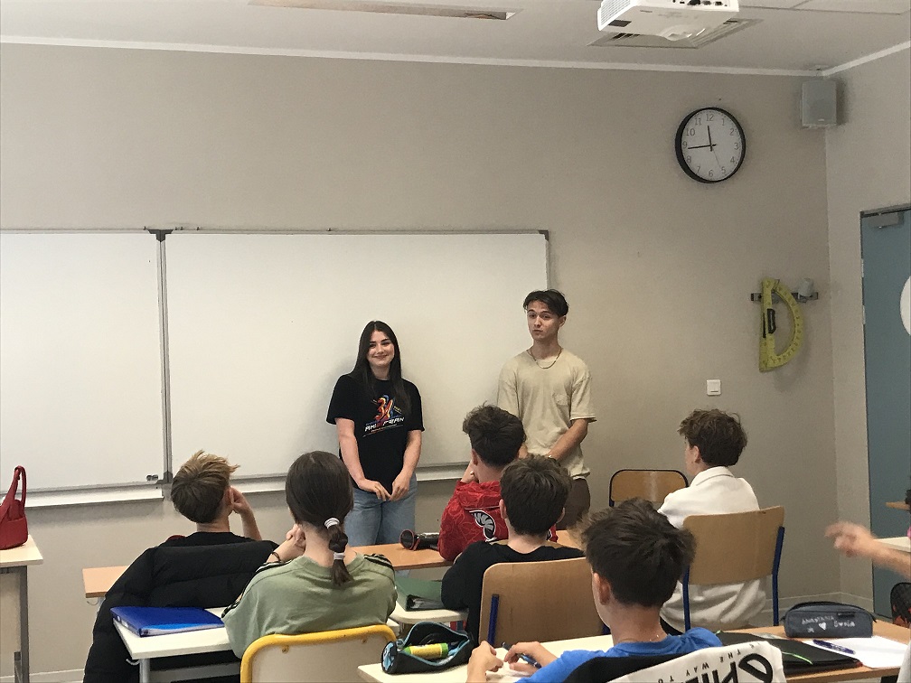 Deux Québécois au Lycée Français