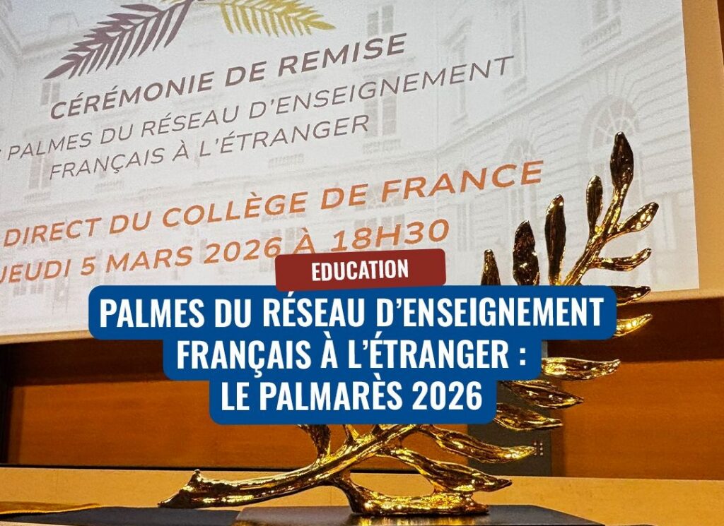 Palmes du réseau d’enseignement français à l’étranger 2026